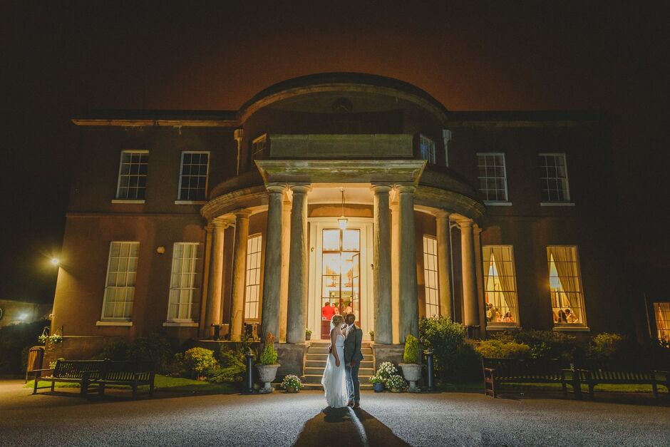 Wedding Evening Brocton Hall Stafford wedding venue