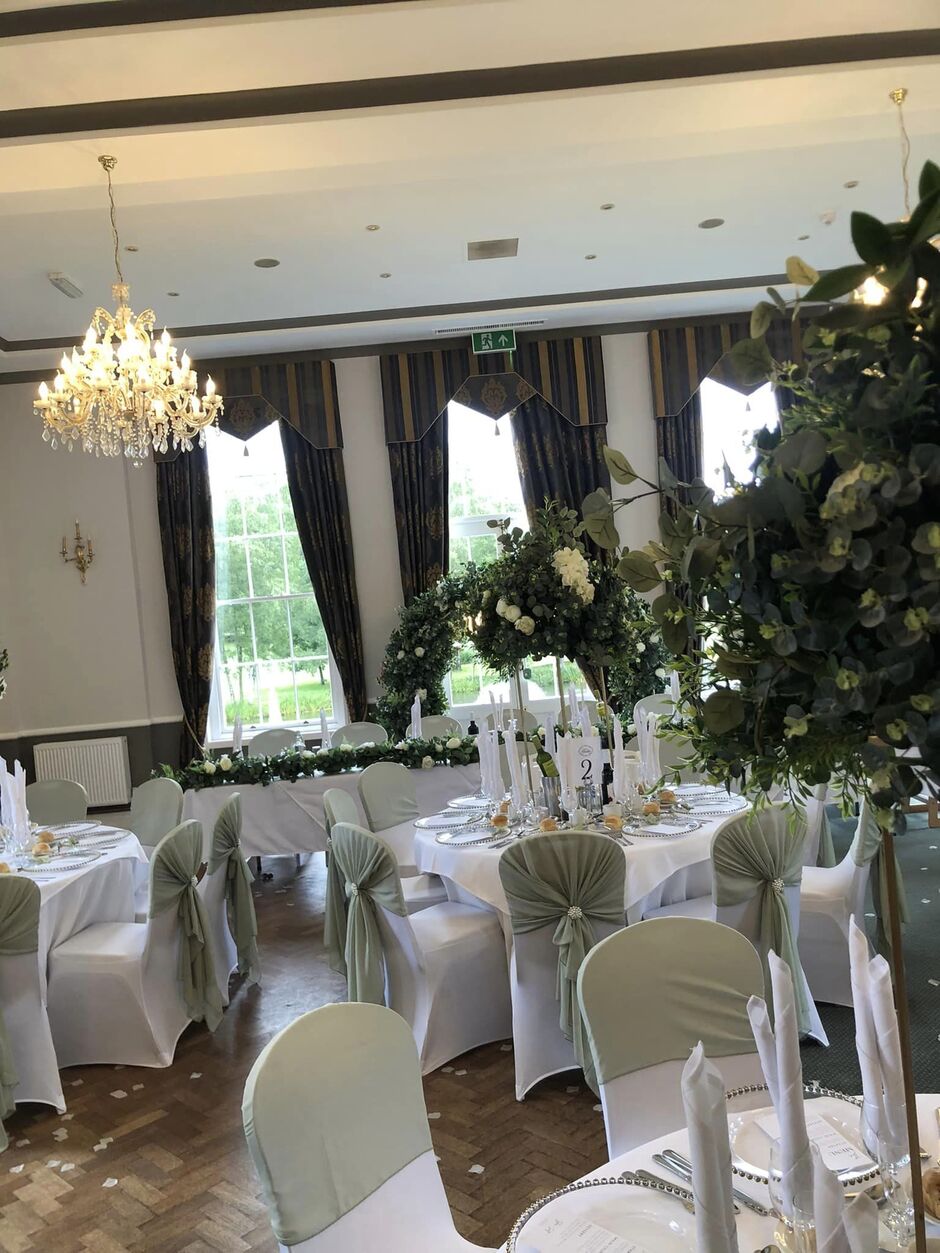 Brocton Hall Wedding breakfast, vegan wedding breakfast