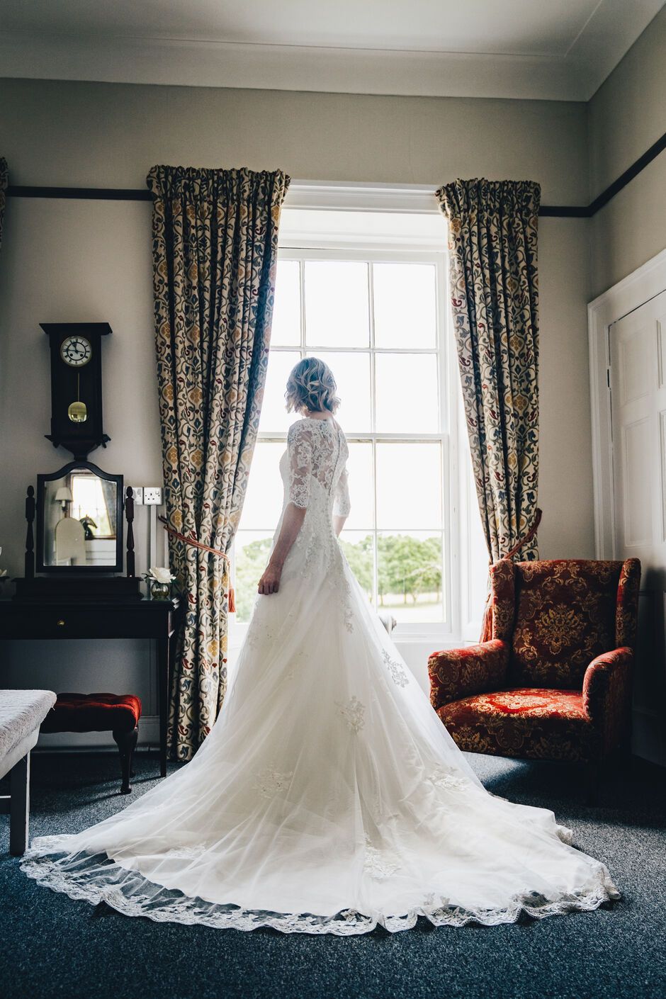 Bridal Room Brocton Hall Stafford wedding venue