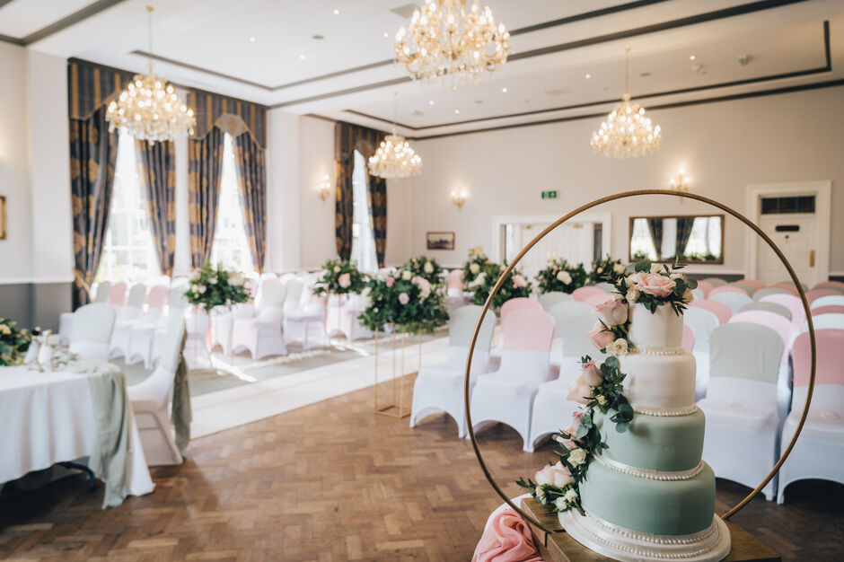 Wedding Room Brocton Hall Stafford wedding venue