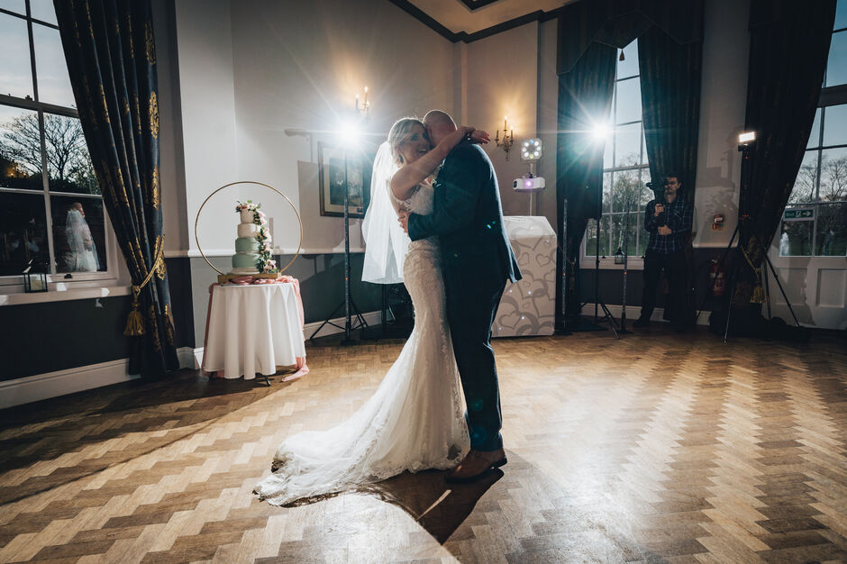 First Dance Brocton Hall Stafford wedding venue